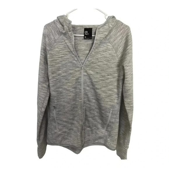 Gray Medium size Gap Zip up sweatshirt - Picture 1 of 2